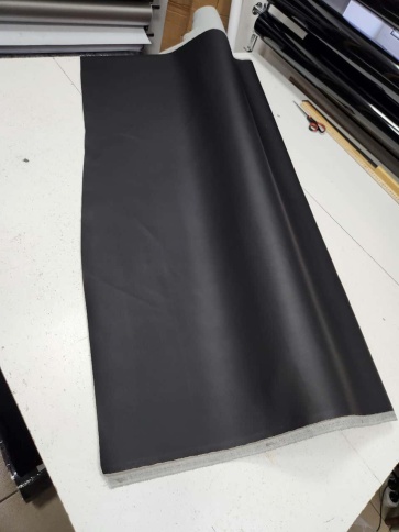 Экокожа без поролона пегас черная гладкая 1м х 1,4м    фото 2