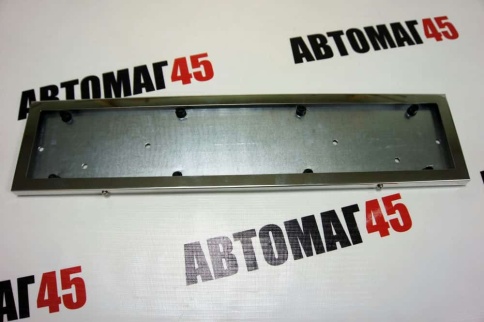 Skyway  рамка номерного знака нержавейка хром    фото 6