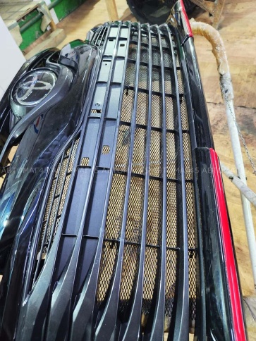 Airline  защитная сетка на решетку радиатора ячейка алюминиевая черная 10ммх4мм 40х100см    фото 5