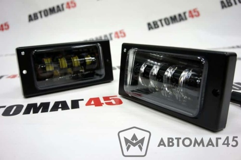 C2R  Фары п/туманные 7 линз ВАЗ 2110 2112 2113 2115 Нива Шевроле 70W 4000LM 2шт гарант 3 мес фото 4