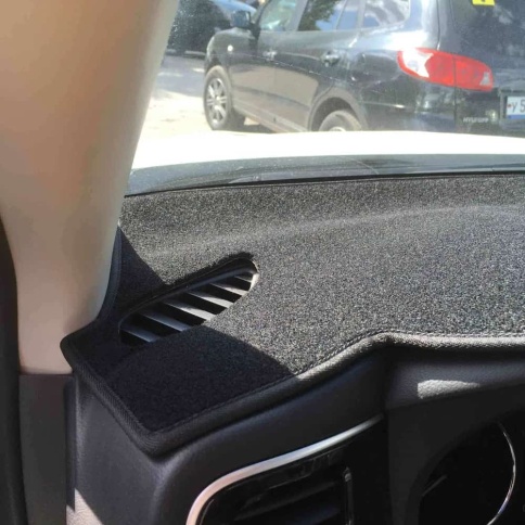 Накидка на панель Mitsubishi Outlander 3 Мицубиси Аутлендер 3 с 2012г карпет  фото 3