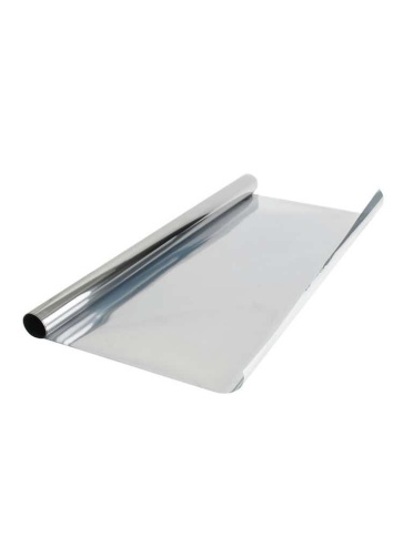 Тонировочная  пленка Китайка зеркальная Silver 0,75м х 3м    фото 2