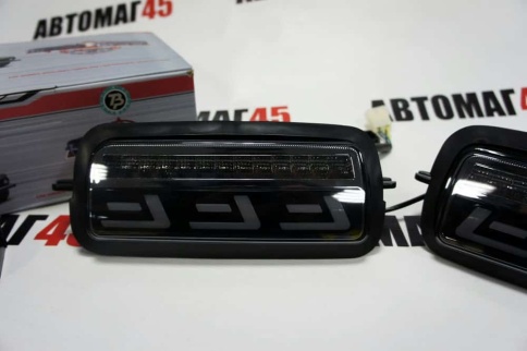 TLT  надфарники Нива 21214 урбан бронто легенд LED бегущий под LEXUS 2шт гарантия 6 мес    фото 8