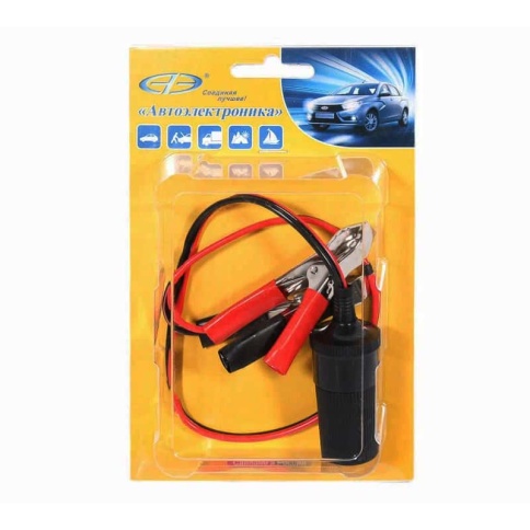 Автоэлектроника  удлинитель прикуривателя на АКБ до 5А длина 0,5м    фото 2