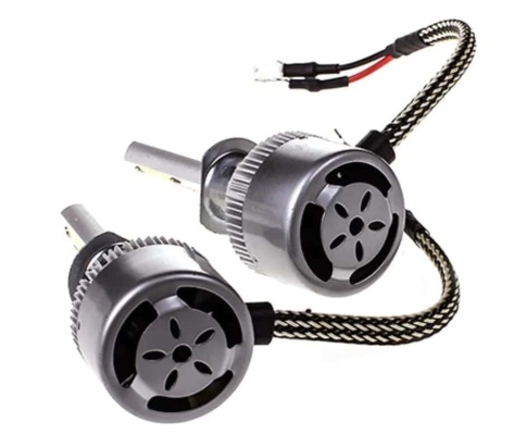 C6  чип СОВ LED 2шт H1 12В 36W 6000К 3800Lm гарантия 1мес    фото 4