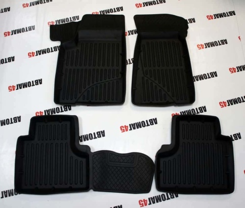 Коврики  в салон Шевроле Нива Chevrolet Niva Niva Travel с 2020г комплект 4шт    фото 2