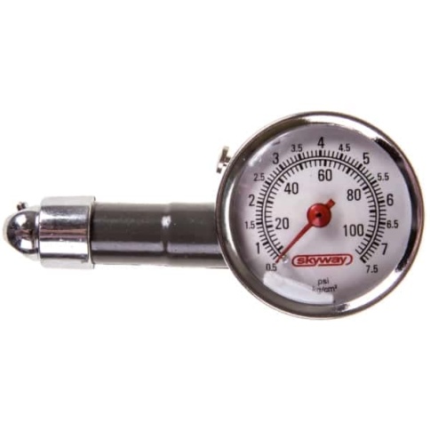 Skyway  манометр шинный 7,5Атм футляр    фото 2