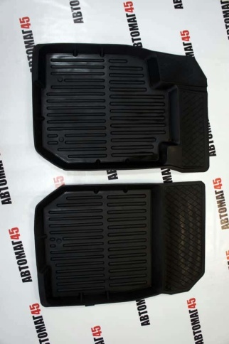 Коврики  в салон передние Largus Ларгус Logan Sandero Sandero Stepway Duster Nissan Terrano 2шт фото 5