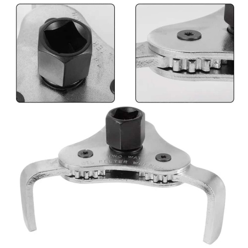 Съемник масляного фильтра EJC ключ краб диапазон захвата 60-120мм ACS-4021 фото 6
