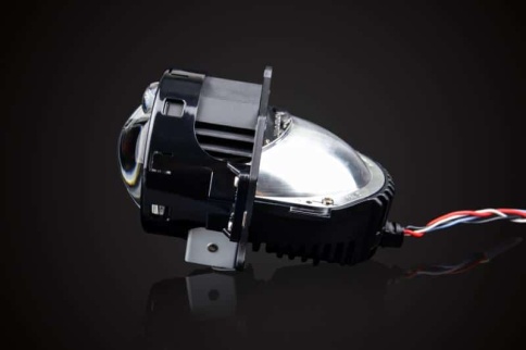 Aozoom  A3+ MAX Eagle eye B-007 светодиодные Би-Led линзы 3.0" 12V 35W 5500K 4000Lm гарантия 12 мес фото 2