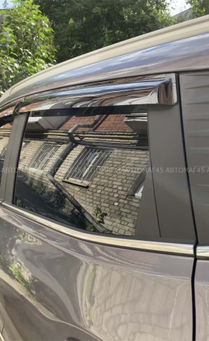 VAD  Дефлекторы на окна Ветровики Chery Tiggo 4 Pro с 2021 по 2025г Чери Тигго 4 2017-2023г комплект фото 4