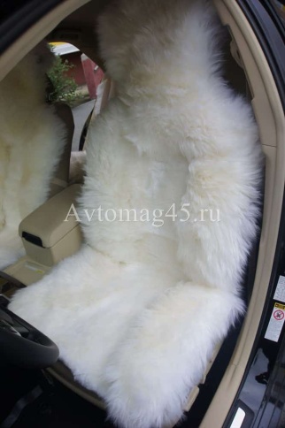 Накидки  комбинированные белый 138x50 на весь салон 5шт    фото 4