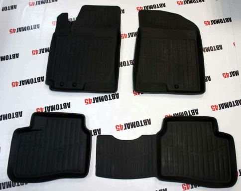 Коврики в салон Kia Ceed 06-12г Cerato 04-13г Hyundai Elantra 06-11г Hyundai i30 06-12г компл 4шт фото 4