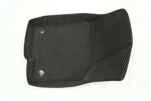 SMART  коврики в салон 3D EVA ЭВА Volkswagen Tiguan Тигуан 1 2006-2017г черные рис ромб компл 5шт фото 2