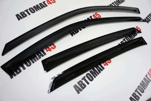 ANVair  дефлекторы окон Лада Kalina -1118 седан Kalina -1119 хэтчбэк Granta-2190 седан комплект 4шт фото 2