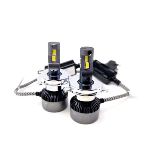 MTF Cyber light светодиодные лампы LED 2шт H4 12В 45W 6000K 3750Lm гарантия 12мес    фото 2