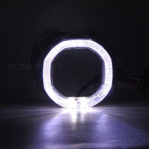 Carprofi  маска для билинзы 2.5"LED CREE SQUARE    фото 4