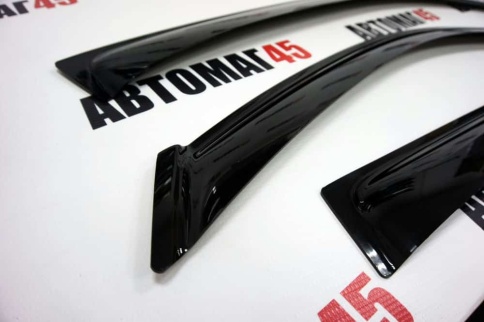 ANVair  дефлекторы окон Nissan X-Trail T31 Ниссан Икс-Трейл Т31 2007-2014г комплект 4шт    фото 4