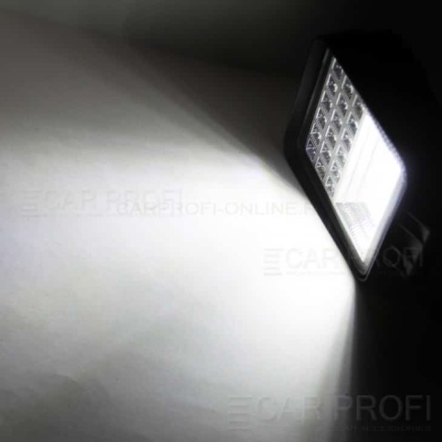 C2R Светодиодная фара дальний свет вспышка ФСО 10-30V чипы SMD 126Вт 1шт гарантия 1мес G0022-25MM    фото 4