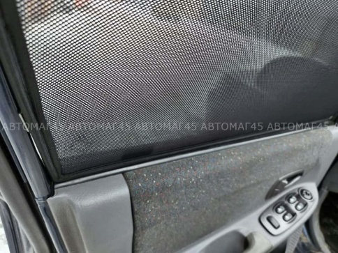 TLT  каркасные шторки на магнитах Hyundai Accent Тагаз Акцент 1999-2012г передн премиум 2шт 5% фото 4