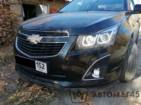 SALMAN  Фары п/туманные 3 линзы Chevrolet Cruze Шевроле Круз LED 50W 2шт гарантия 6мес  фото 5