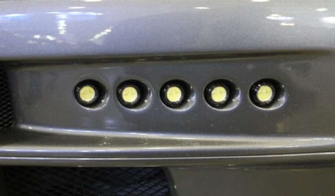 Carprofi Орлиный  глаз дневные ходовые 1 диод 18мм 3W 1шт    фото 7