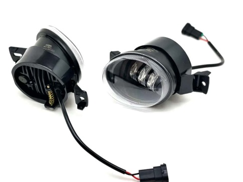 SALMAN  Фары п/туманные 3 линзы BMW БМВ LED 50W 2шт гарантия 6мес  фото 3