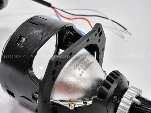 Aozoom  A3 Max 2024 светодиодные Би-Led линзы 3.0" 12V 49W 5500K 4200Lm 1 чип гарантия 12 месяцев    фото 13