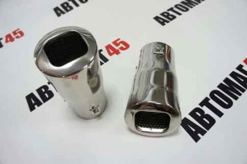 Насадка  на глушитель № ZXQ-100 сталь    фото 3