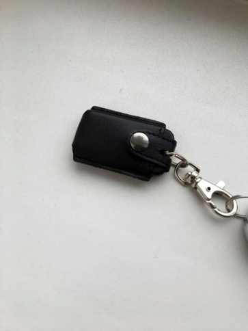 Чехол для метки иммобилайзера автосигнализации STARLINE S96 черная кожа фото 9