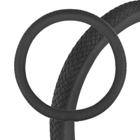 Skyway  оплетка руля кожа черная размер XL    фото 1