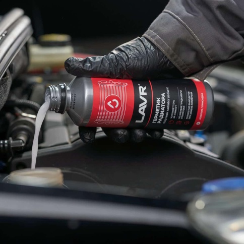 LAVR  герметик системы охлаждения Stop Leak 310мл    фото 4