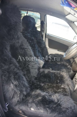 Накидки  комбинированные черный 137x50см 1шт    фото 2