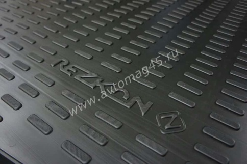 Rezkon  коврик в багажник полиуретан Volkswagen POLO лифтбэк с 20г Skoda Rapid c 12г с карманами    фото 3