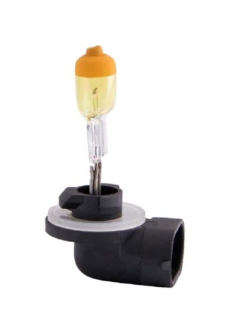 SVS  лампа 881 H27/2 Yellow 12V 55W 3000K 2шт    фото 3