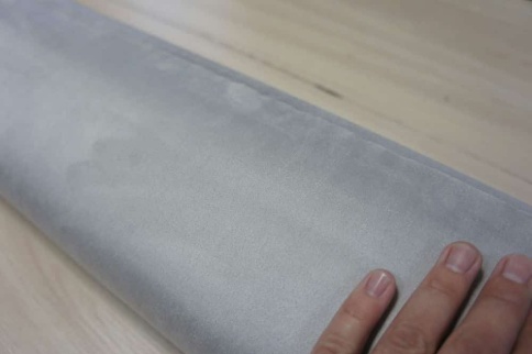 Алькантара  самоклеющаяся серебро 1х1,5м    фото 6