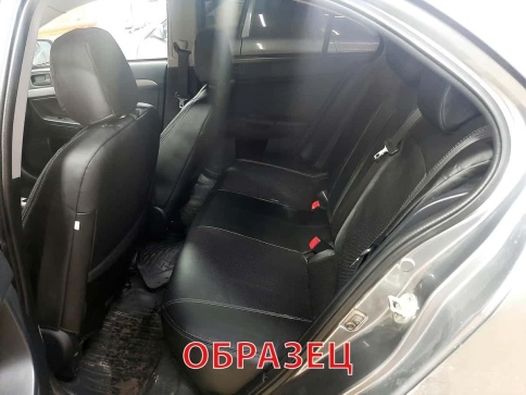 Авточехлы  Нива 4x4 урбан бронто легенд 2019-2026г экокожа черная  фото 6