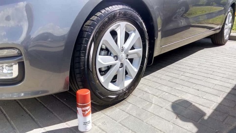 3TON чернитель блеск для шин аэрозоль 520мл фото 2