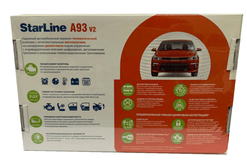 StarLine  A93 V2 ECO 2Can+2Lin сигнализация 1 брелок автозапуск двусторонняя связь сирена гар 1 год фото 3