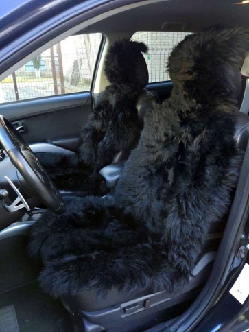 Накидки  комбинированные черный 140x50см 1шт АКЦИЯ б/у  фото 1