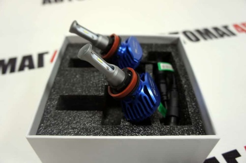 SVS S1  plus чип CSP LED 2шт H11 12В 30W 5000К 4000Lm с обманкой гарантия 5 мес    фото 11