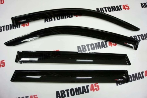 VAD  дефлекторы окон Chery Tiggo T11 Чери Тигго Т11 2005-2013г 2013-2016г комплект 4шт    фото 1