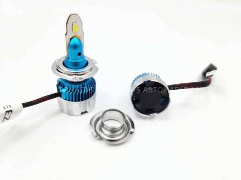 C2R MI2 чип CSP LED 2шт H7 26В 6500К 2000Lm гарантия 4мес    фото 4