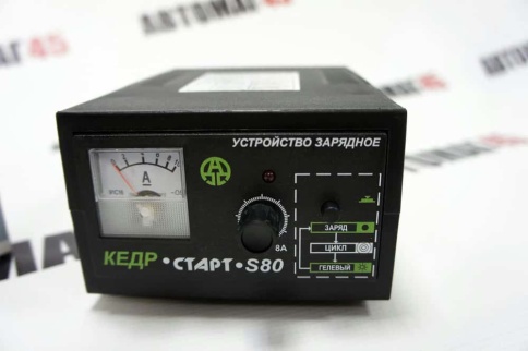 Кедр-старт зарядное устр-во для АКБ S80 12В автомат ускоренный заряд трансформаторный гарант 2года фото 2