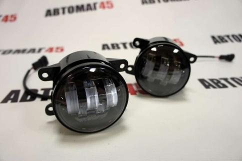 C2R  Фары п/туманные 5 линз LED Vesta Веста Лада X-Ray иномарки LED 60W 4800LM 2шт гарантия 3мес фото 14