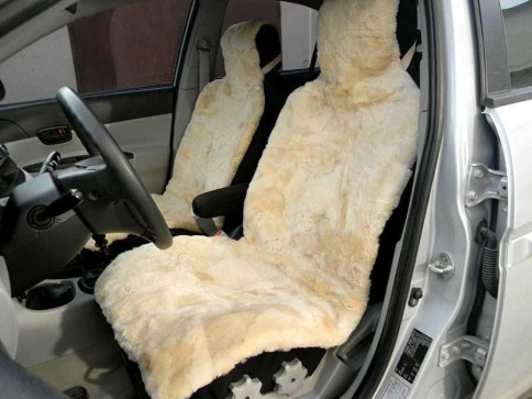 Накидки  короткий ворс серый матовый 140х55см 2шт    фото 1