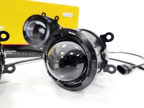Ruzoom Фары противотуманные 1 линза  Lada Vesta X-Ray и иномарки LED 50W 6000LM 2шт гарантия 6 мес фото 11