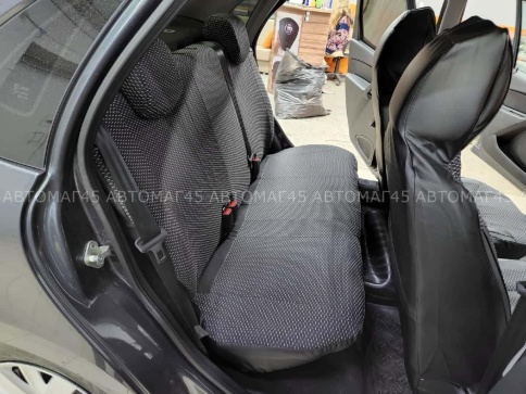 Авточехлы  Лада Granta Гранта  1/1 с 08.2018г жаккард черные    фото 11