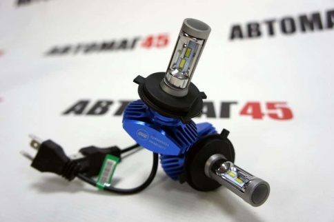 SVS S1  plus чип CSP LED 2шт H4 12В 30W 5000К 4000Lm с обманкой гарантия 5 мес    фото 9