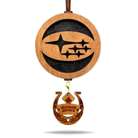 Aroma Bar Ароматизатор подвесной Subaru коричневый фото 1